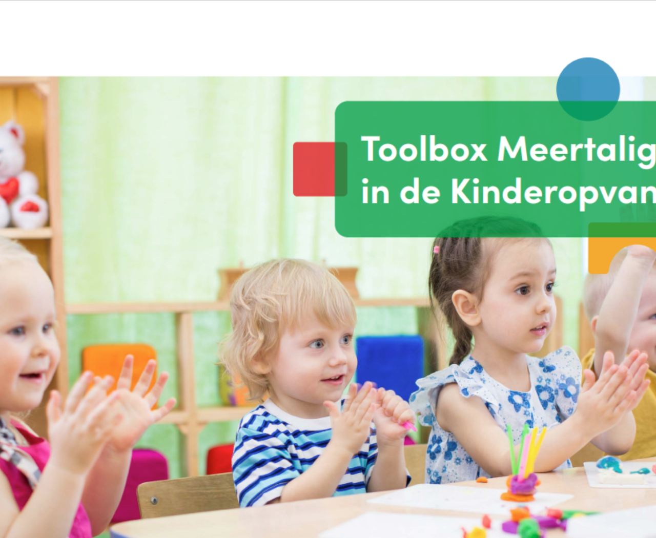 Toolbox meertaligheid in de kinderopvang