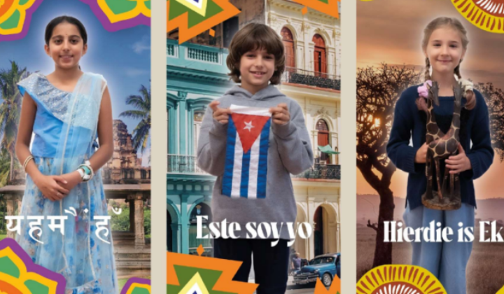 Meertaligheid zichtbaar op school