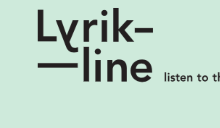Lyrik listen to the poet